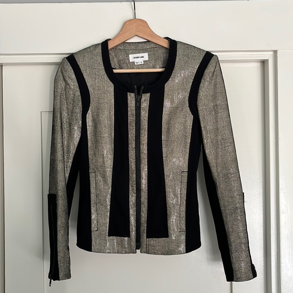 Helmut Lang leather jacket